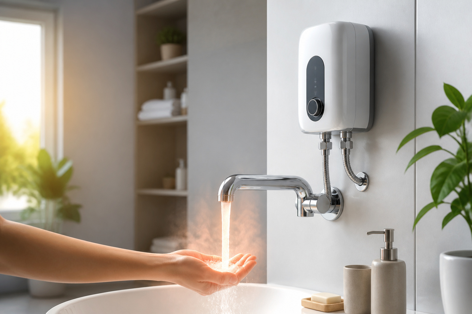 Chauffe eau instantane confort et modernite