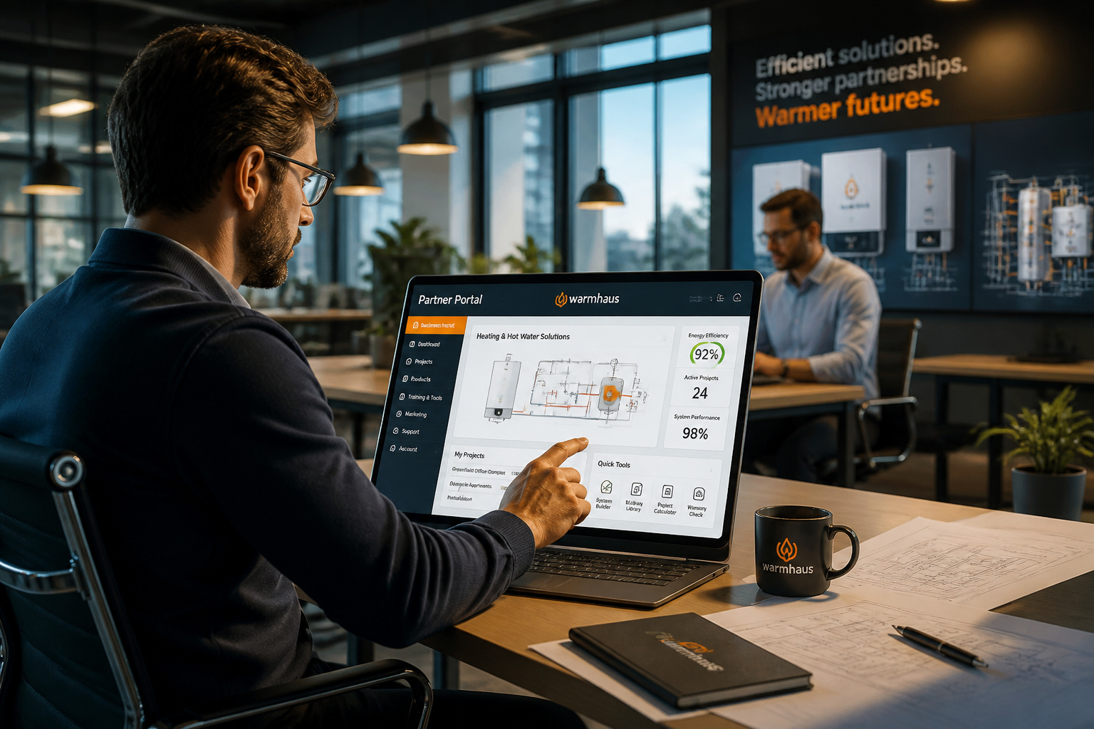 Portail partenaire warmhaus