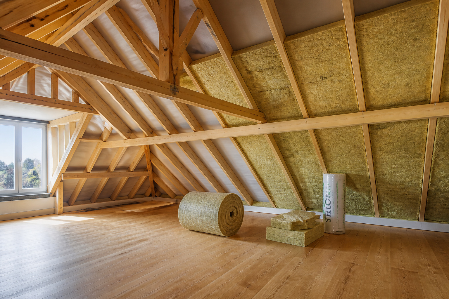 Isolation dun grenier amenageable